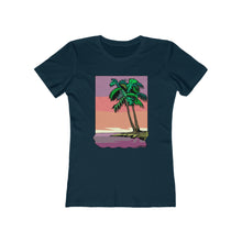 Load image into Gallery viewer, Sunset Palm Women&#39;s The Boyfriend Tee
