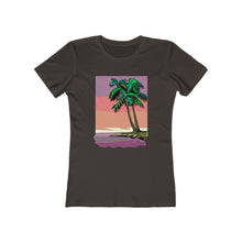 Load image into Gallery viewer, Sunset Palm Women&#39;s The Boyfriend Tee
