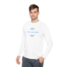 Load image into Gallery viewer, Artemis and Stella Logo - Unisex Lightweight Long Sleeve Tee
