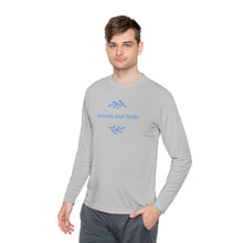 Load image into Gallery viewer, Artemis and Stella Logo - Unisex Lightweight Long Sleeve Tee
