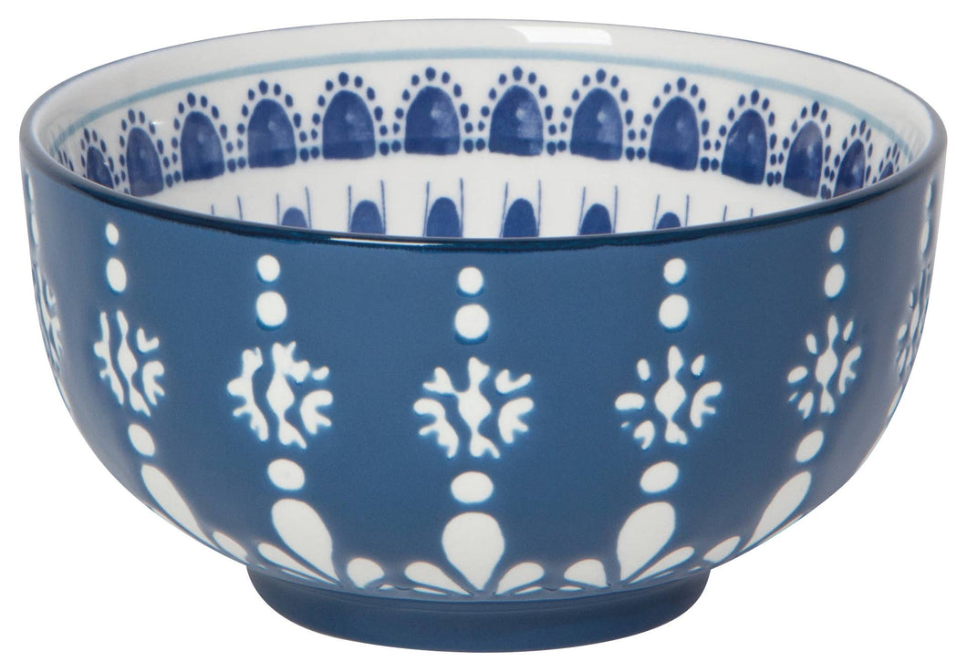 Blue and White Bowl Small 4.75 Inch