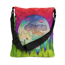 Load image into Gallery viewer, Rising Moon Adjustable Tote Bag (AOP)
