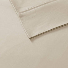 Load image into Gallery viewer, 100% Organic Cotton 18&quot; Deep Pocket Sheet Set, Taupe: Queen
