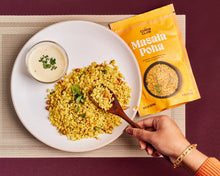 Load image into Gallery viewer, The Cumin Club Masala Poha - Ready to eat Indian Meal

