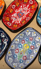 Load image into Gallery viewer, Hand-Painted Turkish Ceramic Appetizer Plates
