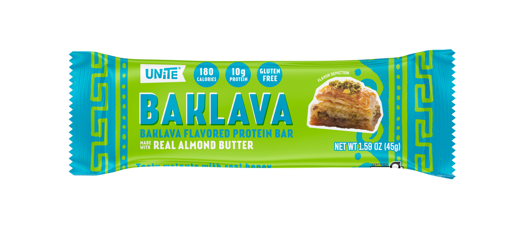Baklava Flavored Protein Bar