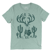 Load image into Gallery viewer, Jackalope Unisex shirt: Dusty Blue / XL
