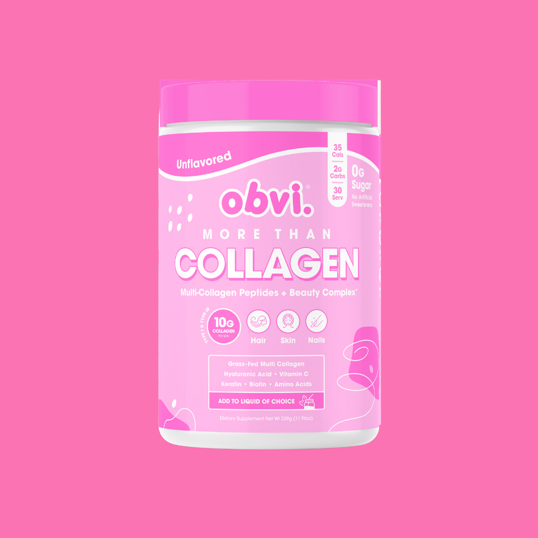 Obvi Unflavored Collagen Peptides Powder - Beauty, Health