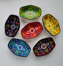Load image into Gallery viewer, Hand-Painted Turkish Ceramic Appetizer Plates
