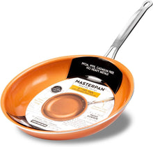 Load image into Gallery viewer, 12&quot; Chef&#39;s Wok &amp; 10&quot; Fry Pan Set, Nonstick Copper Ceramic Coating, Scratch-Resistant
