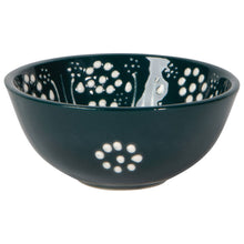 Load image into Gallery viewer, Hand-painted Turkish Bowl 3.5 inch - Evani Forest
