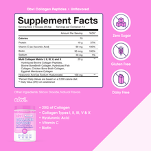 Load image into Gallery viewer, Obvi 20g Collagen Peptides Powder-Unflavored Beauty, Health
