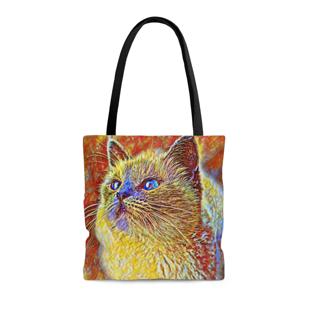 Siamese Kitty Tote Bag