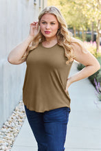 Load image into Gallery viewer, Basic Full Size Round Neck Tank
