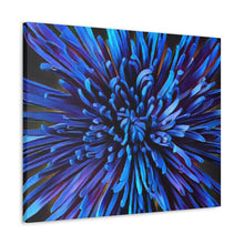 Load image into Gallery viewer, Blue Dahlia Canvas Gallery Wraps
