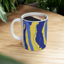 Load image into Gallery viewer, Cosmic Swirl Ceramic Mug 11oz
