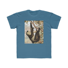 Load image into Gallery viewer, A Sloth Kind Of Day Kids Regular Fit Tee
