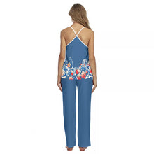 Load image into Gallery viewer, Waves and Blossoms  Women&#39;s Cami Pajamas Sets
