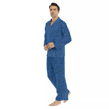 Load image into Gallery viewer, Always Thinking Men&#39;s Lapel Pajama Set
