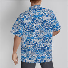 Load image into Gallery viewer, Men&#39;s Hawaiian Shirt With Button Closure -Cotton poplin
