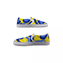 Load image into Gallery viewer, Cosmic Swirl Painting Men&#39;s Slip On Sneakers
