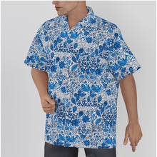 Load image into Gallery viewer, Men&#39;s Hawaiian Shirt With Button Closure -Cotton poplin
