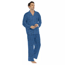 Load image into Gallery viewer, Always Thinking Men&#39;s Lapel Pajama Set
