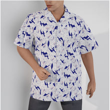 Load image into Gallery viewer, Men&#39;s Hawaiian Shirt With Button Closure -Cotton poplin
