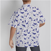 Load image into Gallery viewer, Men&#39;s Hawaiian Shirt With Button Closure -Cotton poplin
