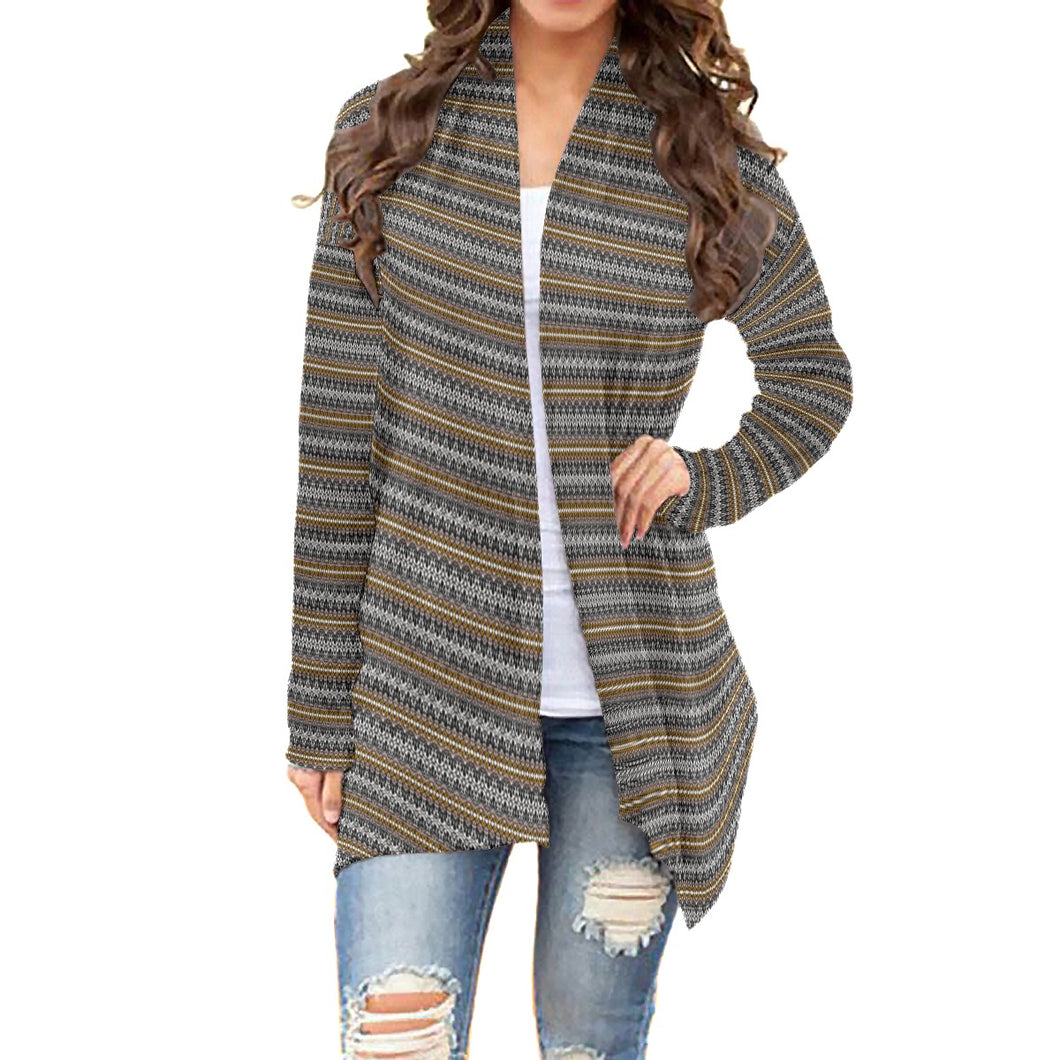 Corinthian Design Long Sleeve Cardigan Sweater