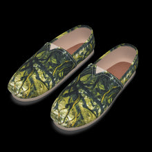 Load image into Gallery viewer, Among the Ferns and Moss Women&#39;s Canvas Fisherman Shoes
