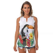 Load image into Gallery viewer, Toucan Women&#39;s Sleeveless V-Neck Top
