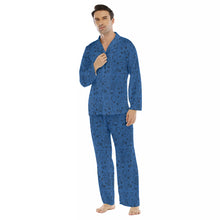 Load image into Gallery viewer, Always Thinking Men&#39;s Lapel Pajama Set
