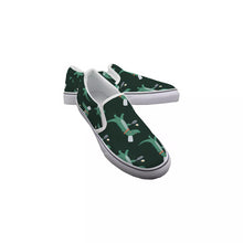 Load image into Gallery viewer, Croc Chef in Green Kid&#39;s Slip On Sneakers
