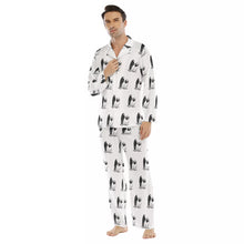 Load image into Gallery viewer, Surf&#39;s Up Men&#39;s Lapel Pajama Set
