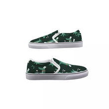 Load image into Gallery viewer, Croc Chef in Green Kid&#39;s Slip On Sneakers
