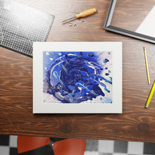 Load image into Gallery viewer, Blue Galaxy Art Prints
