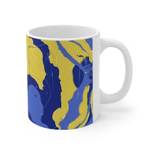 Load image into Gallery viewer, Cosmic Swirl Ceramic Mug 11oz
