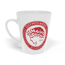 Load image into Gallery viewer, Olympiacos F.C. Latte Mug, 12oz
