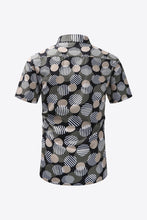 Load image into Gallery viewer, Pebble Printed Button-Up Beach Shirt
