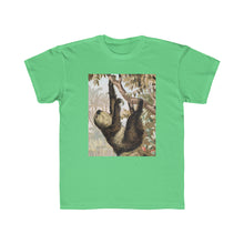 Load image into Gallery viewer, A Sloth Kind Of Day Kids Regular Fit Tee
