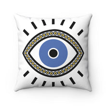 Load image into Gallery viewer, Evil Eye Square Pillow
