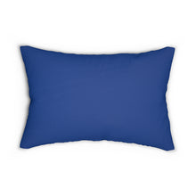 Load image into Gallery viewer, Evil Eye Lumbar Pillow In Bule
