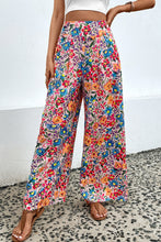 Load image into Gallery viewer, Floral Print Wide Leg Long Pants
