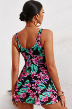 Load image into Gallery viewer, Full Size Twist Front Sleeveless Swim Dress
