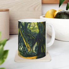 Load image into Gallery viewer, Among the Ferns and Moss Ceramic Mug 11oz
