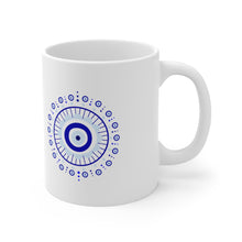 Load image into Gallery viewer, Evil Eye Ceramic Mug 11oz
