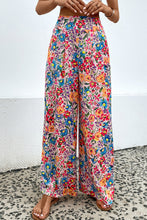 Load image into Gallery viewer, Floral Print Wide Leg Long Pants
