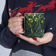 Load image into Gallery viewer, Among the Ferns and Moss Ceramic Mug 11oz
