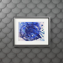 Load image into Gallery viewer, Blue Galaxy Art Prints
